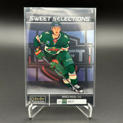 2022-23 O-Pee-Chee Platinum MARCO ROSSI #SS-9 Sweet Selections RC
