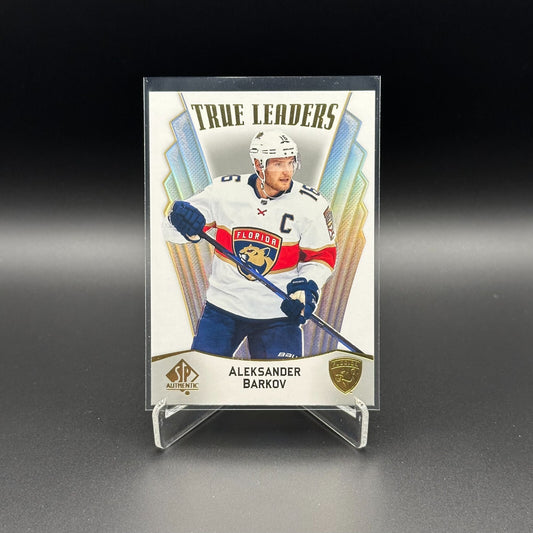 2021-22 UD SP Authentic ALEKSANDER BARKOV #TL-10 True Leaders - Florida Panthers