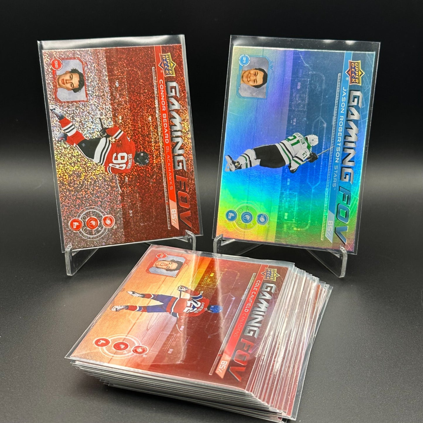 2024-25 Upper Deck Series 1 GAMING FOV inserts ~ YOU PICK from the list!