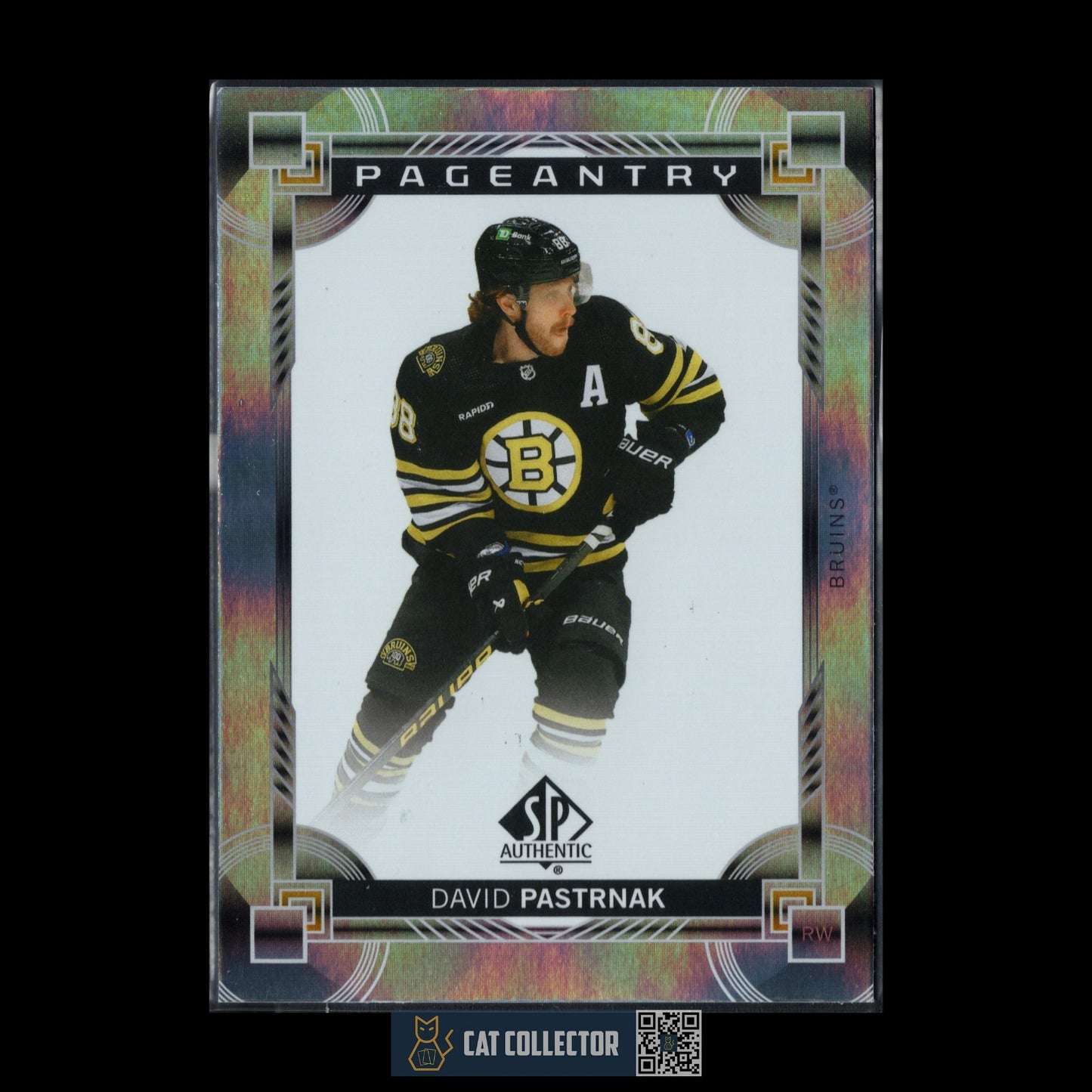 2024-25 UD SP Authentic DAVID PASTRNAK #P-45 Pageantry