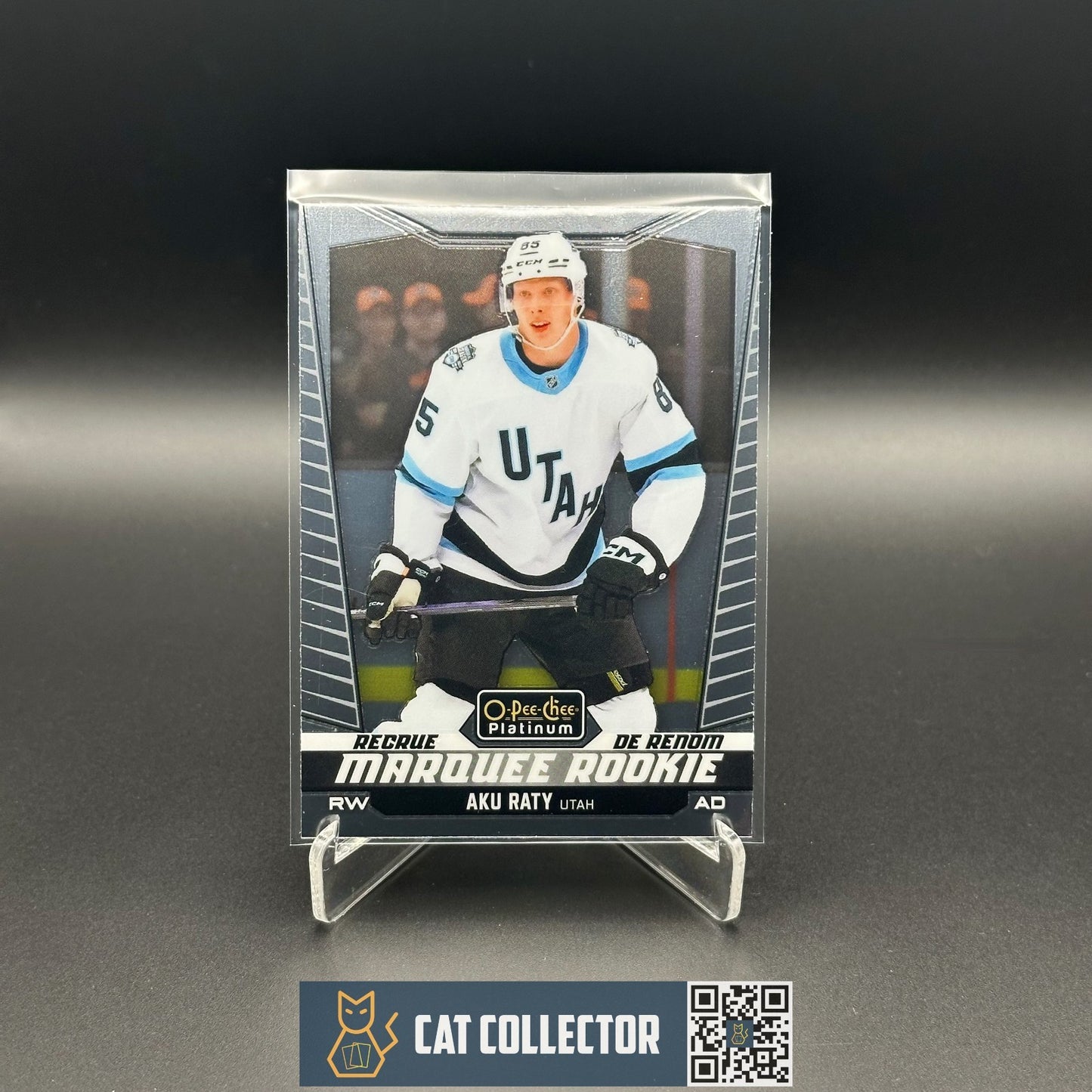 2024-25 O-Pee-Chee Platinum AKU RATY #211 Marquee Rookie RC