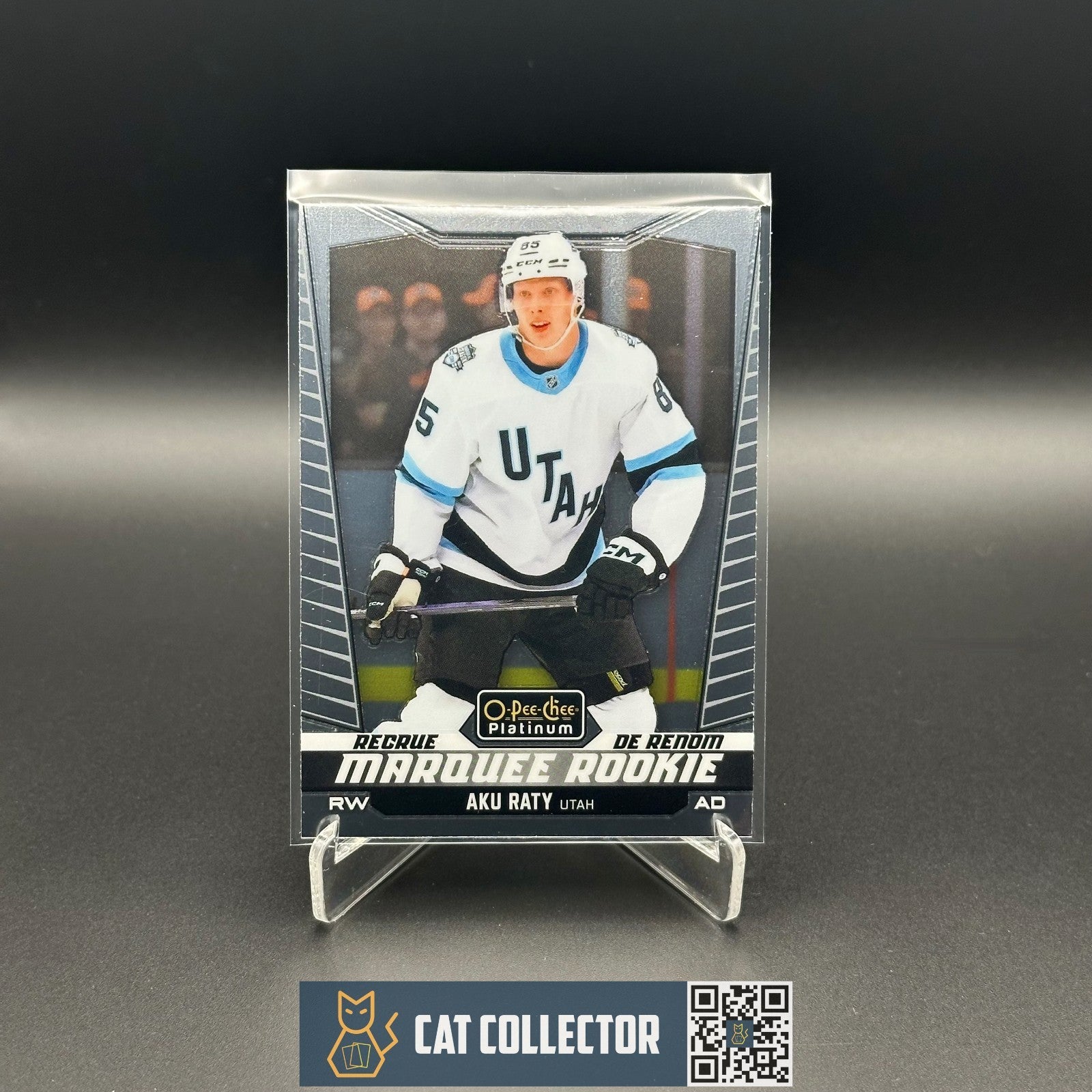 2024-25 O-Pee-Chee Platinum AKU RATY #211 Marquee Rookie RC