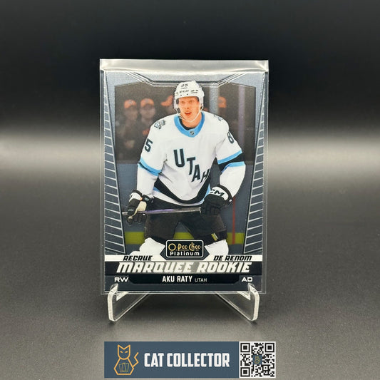 2024-25 O-Pee-Chee Platinum AKU RATY #211 Marquee Rookie RC