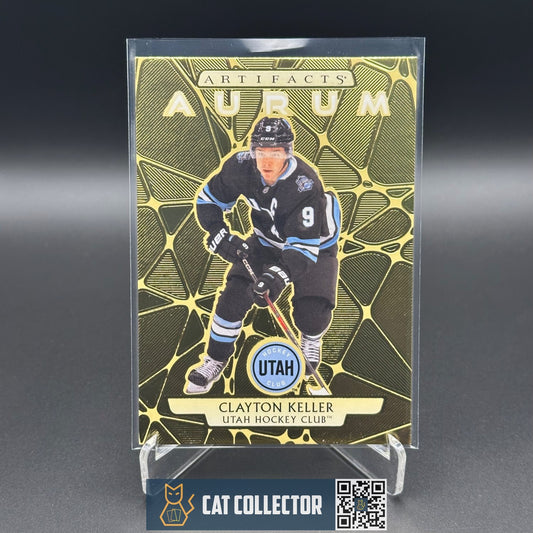 2025-26 UD Artifacts CLAYTON KELLER #27 Aurum Bounty - Unscratched