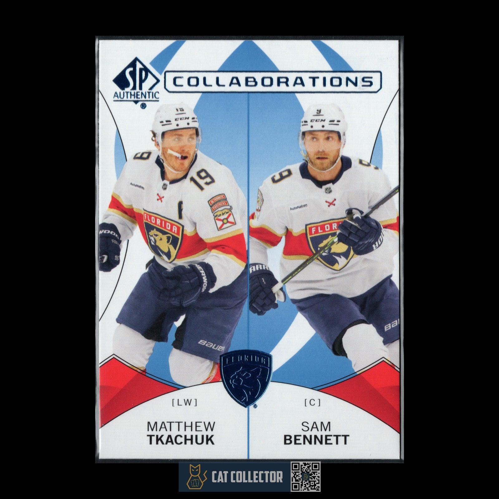 2024-25 UD SP Authentic MATTHEW TKACHUK / SAM BENNETT #C-12 Collaborations