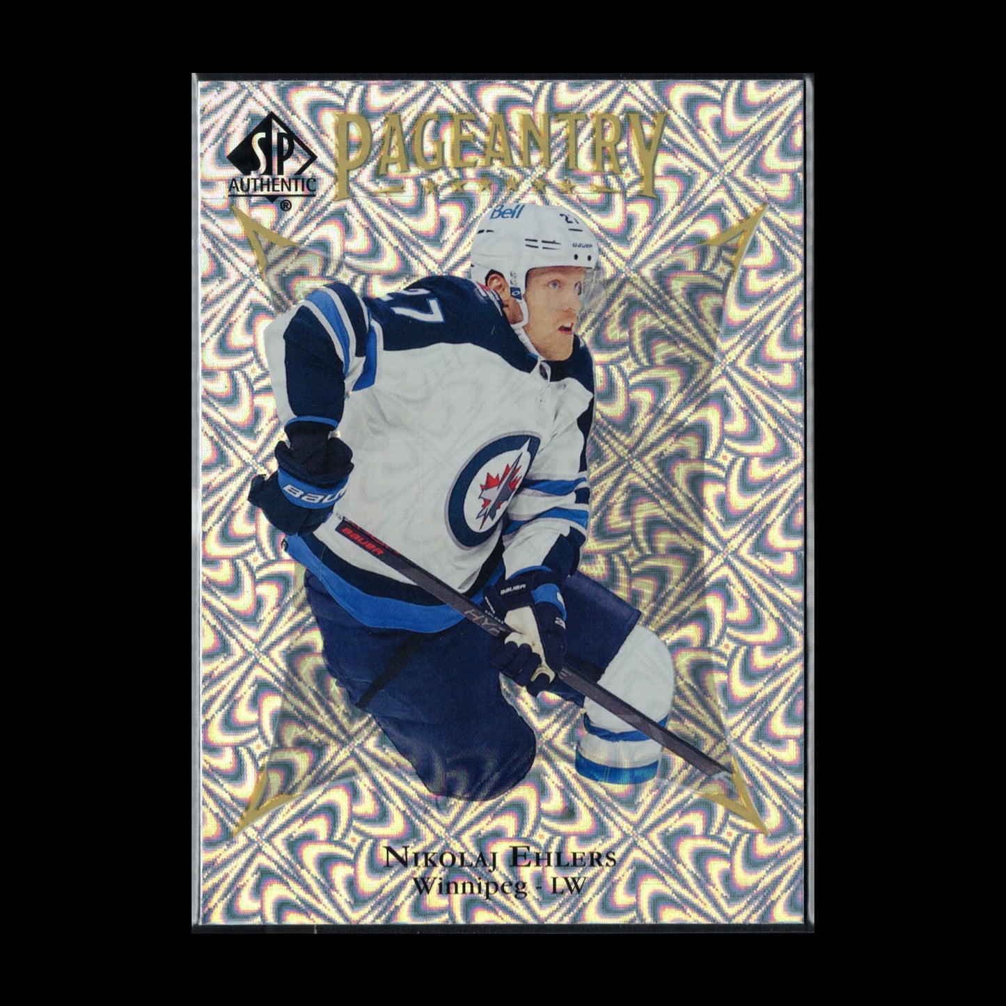 2021-22 UD SP Authentic NIKOLAJ EHLERS #P-8 Pageantry - Winnipeg Jets