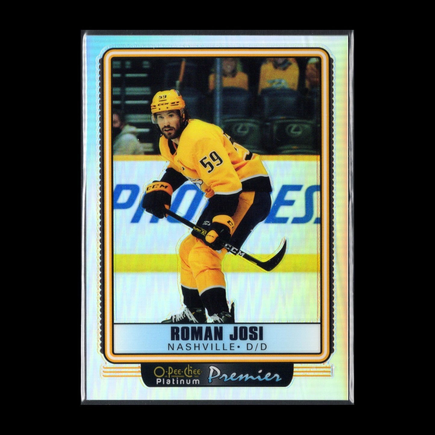 2021-22 O-Pee-Chee Platinum ROMAN JOSI #OP16 Premier - Nashville Predators