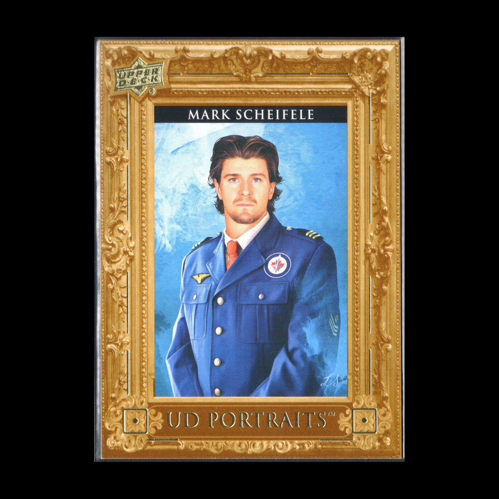2023-24 UD Series 2 MARK SCHEIFELE #P49 UD Portraits - Winnipeg Jets