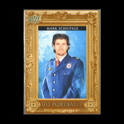 2023-24 UD Series 2 MARK SCHEIFELE #P49 UD Portraits - Winnipeg Jets