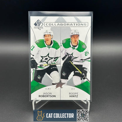 2024-25 UD SP Authentic JASON ROBERTSON / ROOPE HITNZ #C-15 Collaborations