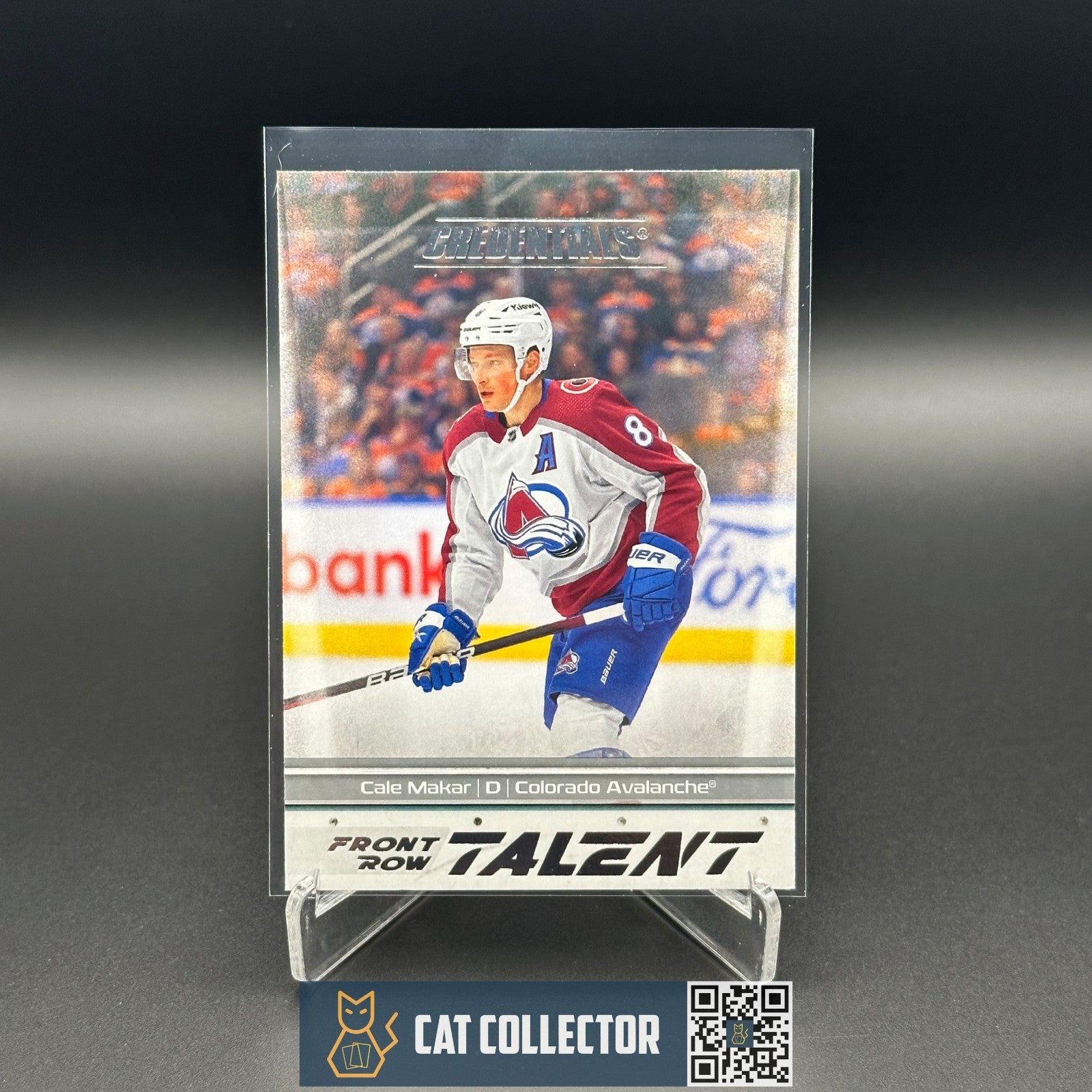 2024-25 UD Credentials CALE MAKAR #FRT-MA Front Row Talent