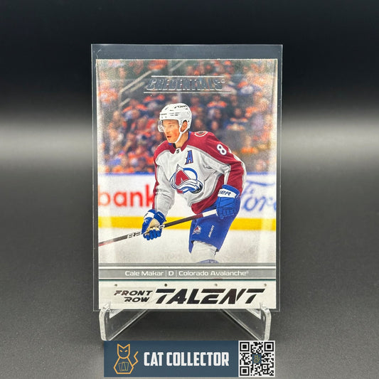 2024-25 UD Credentials CALE MAKAR #FRT-MA Front Row Talent