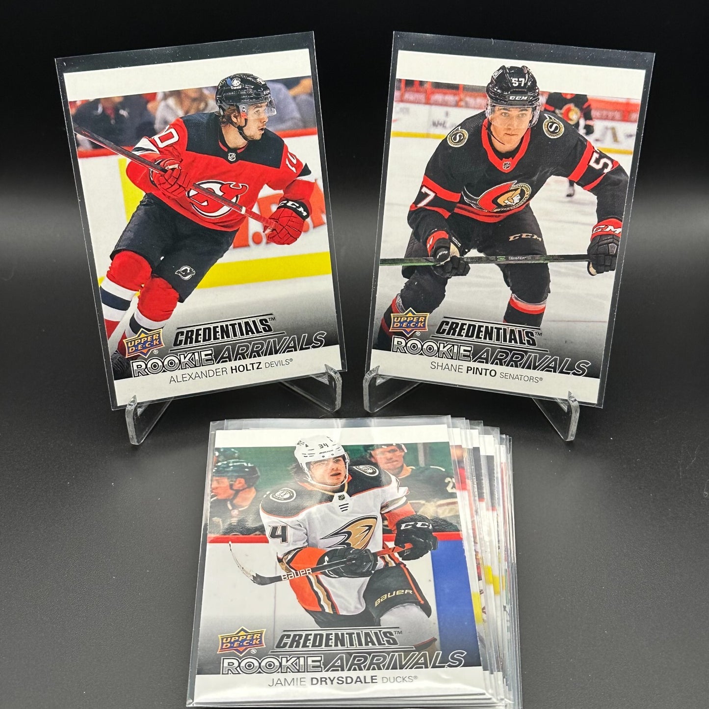 2021-22 Upper Deck Credentials ROOKIE ARRIVALS inserts ~ YOU PICK from the list!