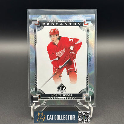 2014-25 UD SP Authentic MORITZ SEIDER #P-51 Pageantry