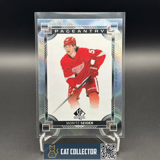 2014-25 UD SP Authentic MORITZ SEIDER #P-51 Pageantry