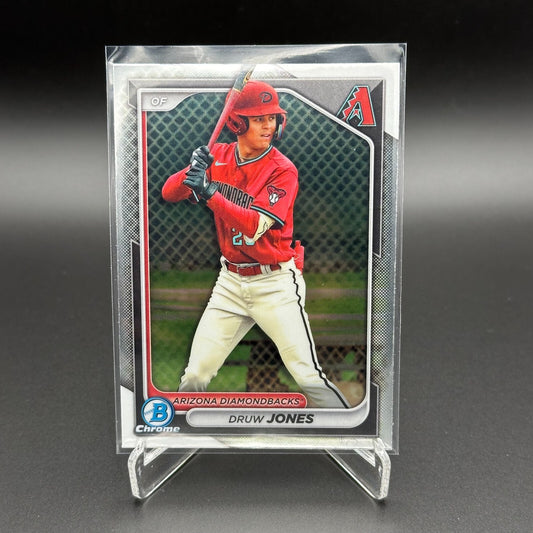 2024 Topps Chrome Bowman DRUW JONES #BCP-60 Prospect RC - Arizona Diamondbacks