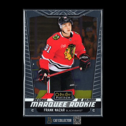 2024-25 O-Pee-Chee Platinum FRANK NAZAR #206 Marquee Rookie RC
