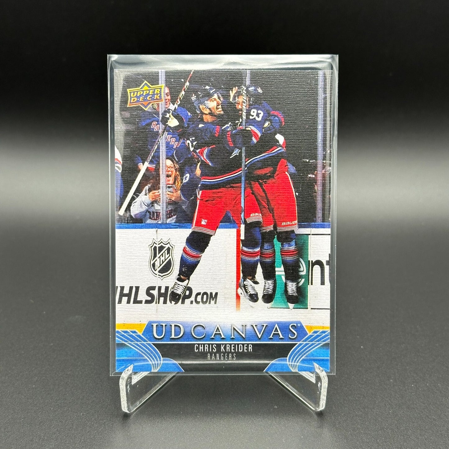 2023-24 UD Extended series CHRIS KREIDER #C313 UD Canvas - New York Rangers