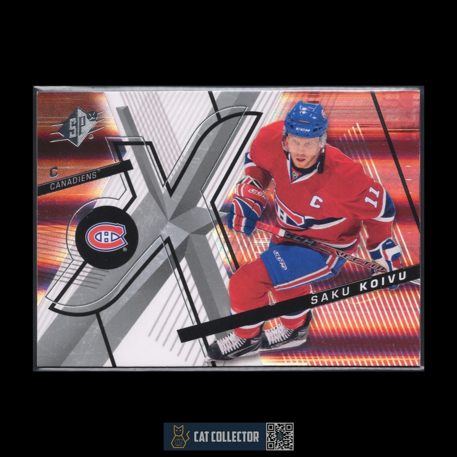 2008-09 UD SPx SAKU KOIVU #47 Montreal Canadiens
