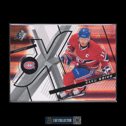 2008-09 UD SPx SAKU KOIVU #47 Montreal Canadiens