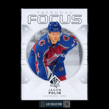 2024-25 UD SP Authentic JASON POLIN #FF-31 Freshman Focus
