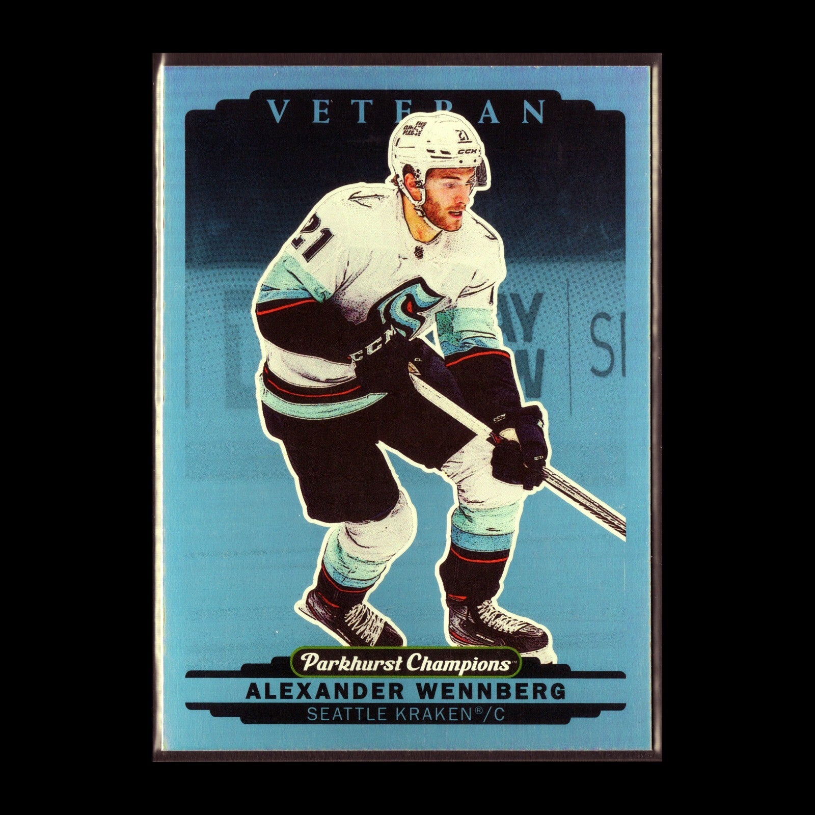 2022-23 UD Parkhurst Champions ALEXANDER WENNBERG #47 Rainbow - Seattle Kraken