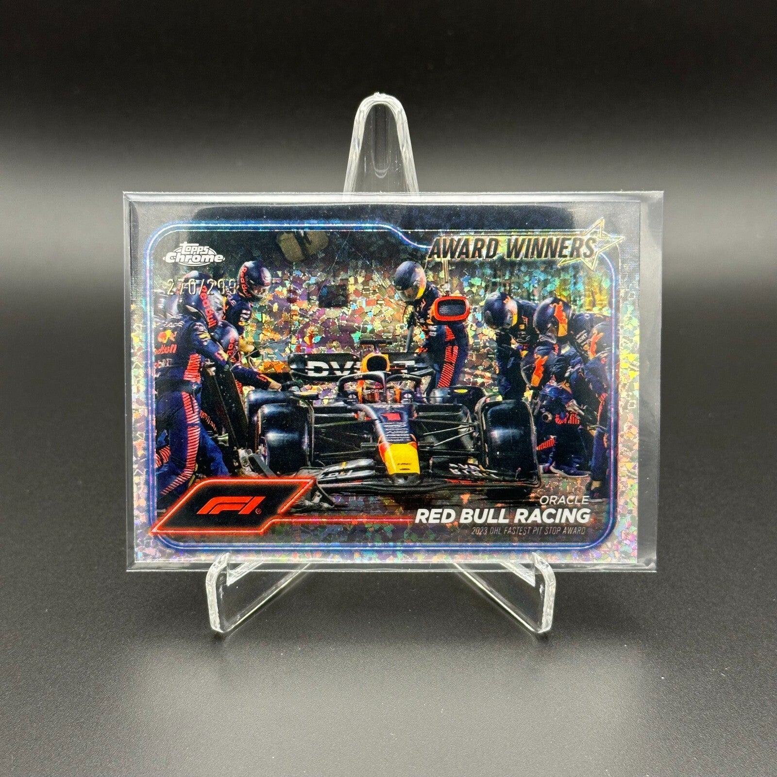 2024 Topps F1 ORACLE RED BULL RACING #181 Mini Diamonds Refractors 270/299