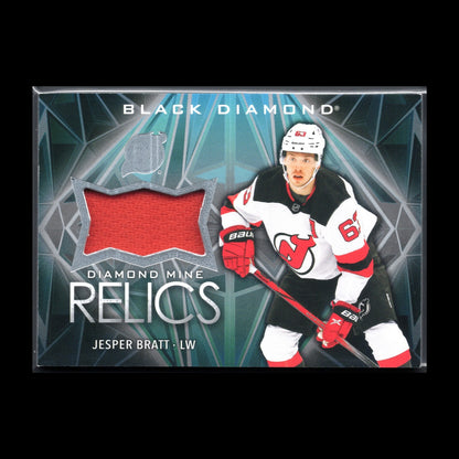 2024-25 UD Black Diamond JESPER BRATT #DMR-JB Diamond Mine Relics Jersey