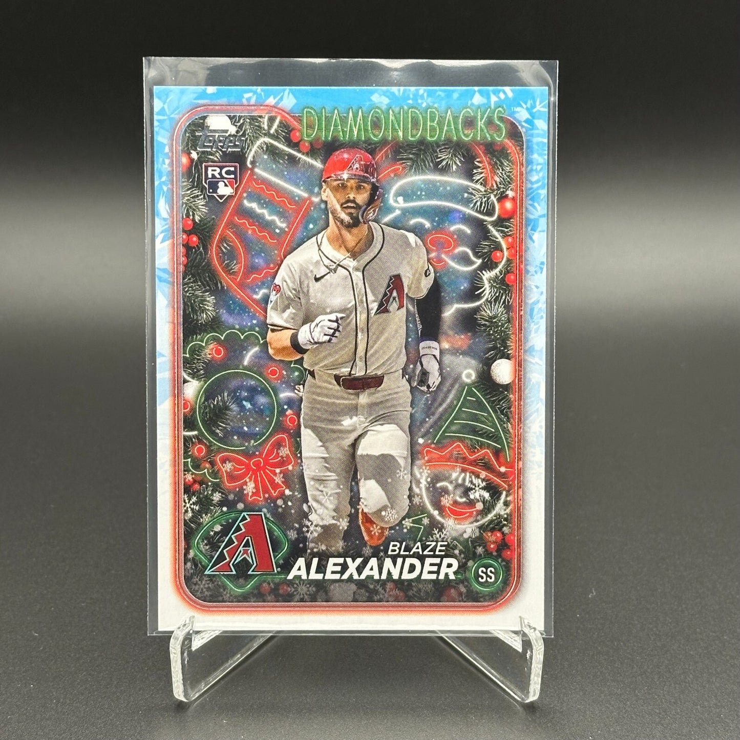 2024 Topps Holiday BLAZE ALEXANDER #H69 RC - Arizona Diamondbacks