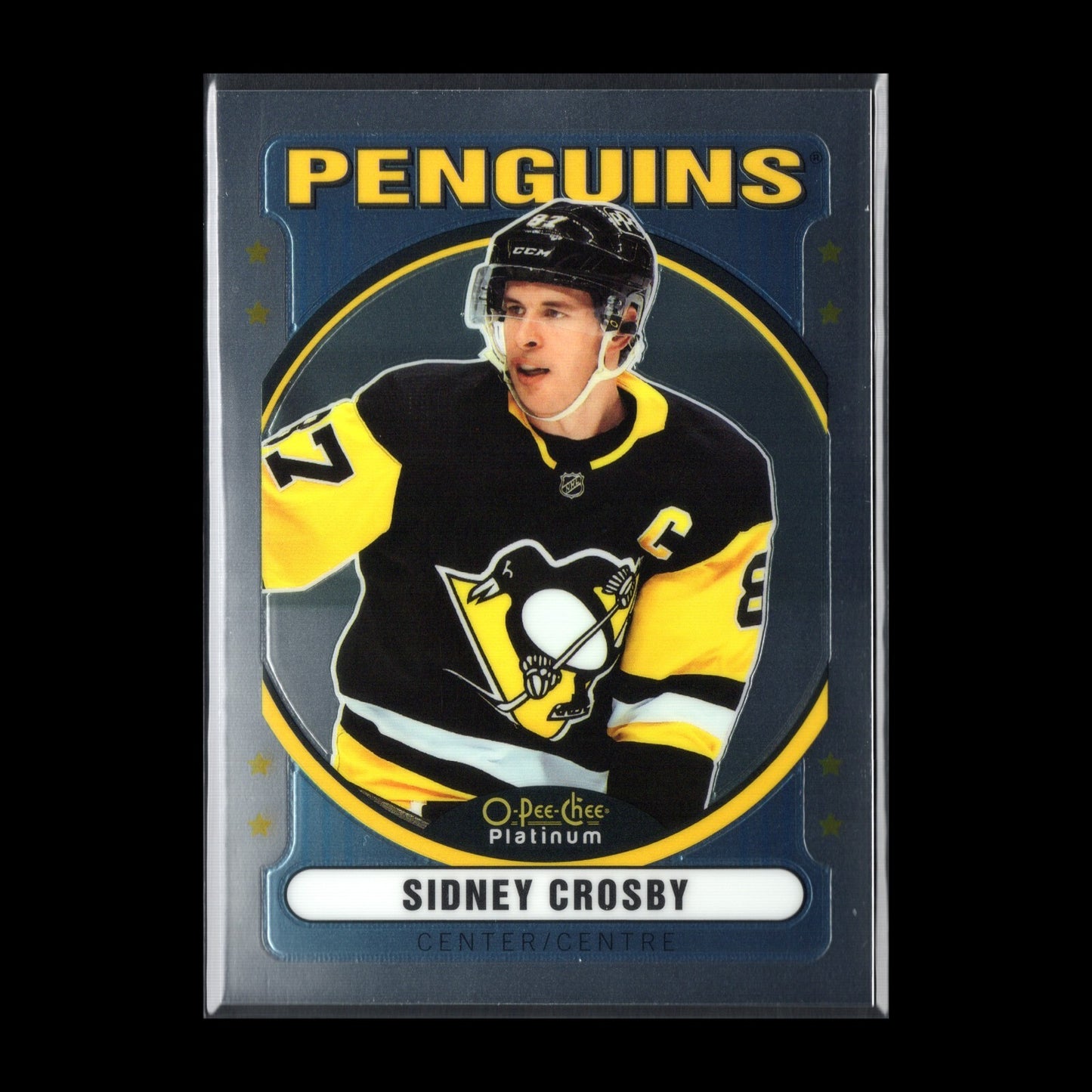 2021-22 O-Pee-Chee Platinum SIDNEY CROSBY #R-9 Retro - Pittsburgh Penguins
