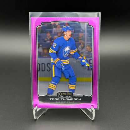 2022-23 O-Pee-Chee Platinum TAGE THOMPSON #132 Matte Pink - Buffalo Sabres