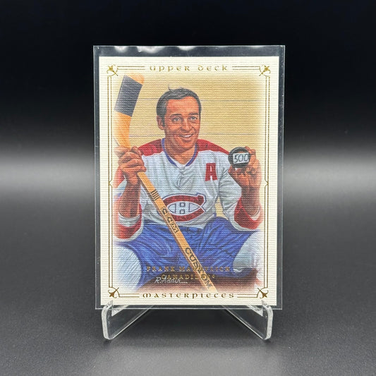 2008-09 Upper Deck Masterpieces Hockey FRANK MAHOVLICH #57 - Montreal Canadiens