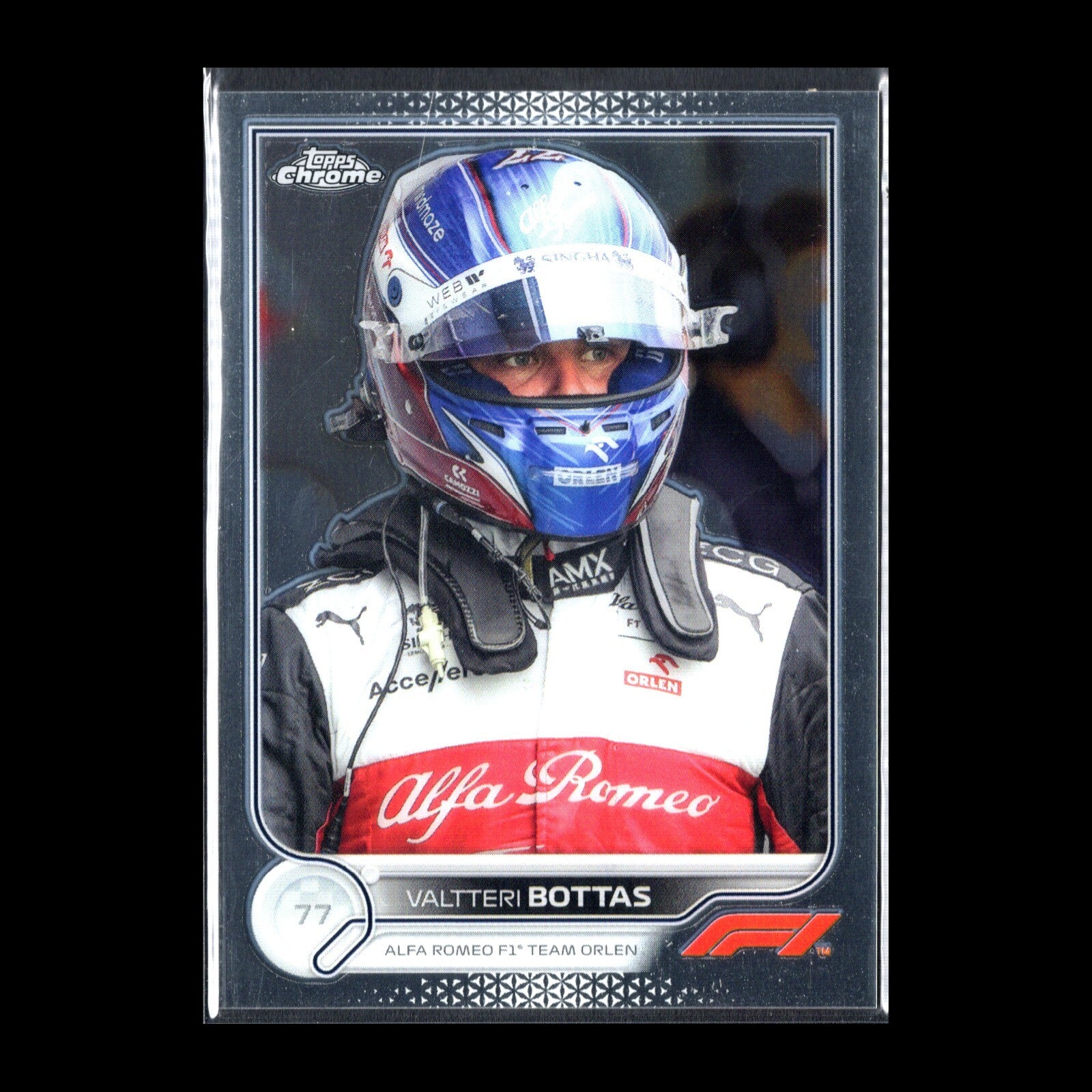 2022 Topps Chrome F1 Formula 1 VALTTERI BOTTAS #60 - Alfa Romeo