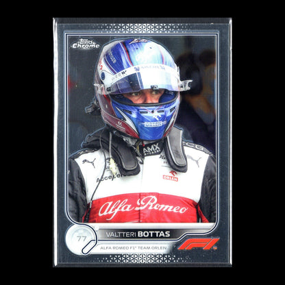 2022 Topps Chrome F1 Formula 1 VALTTERI BOTTAS #60 - Alfa Romeo