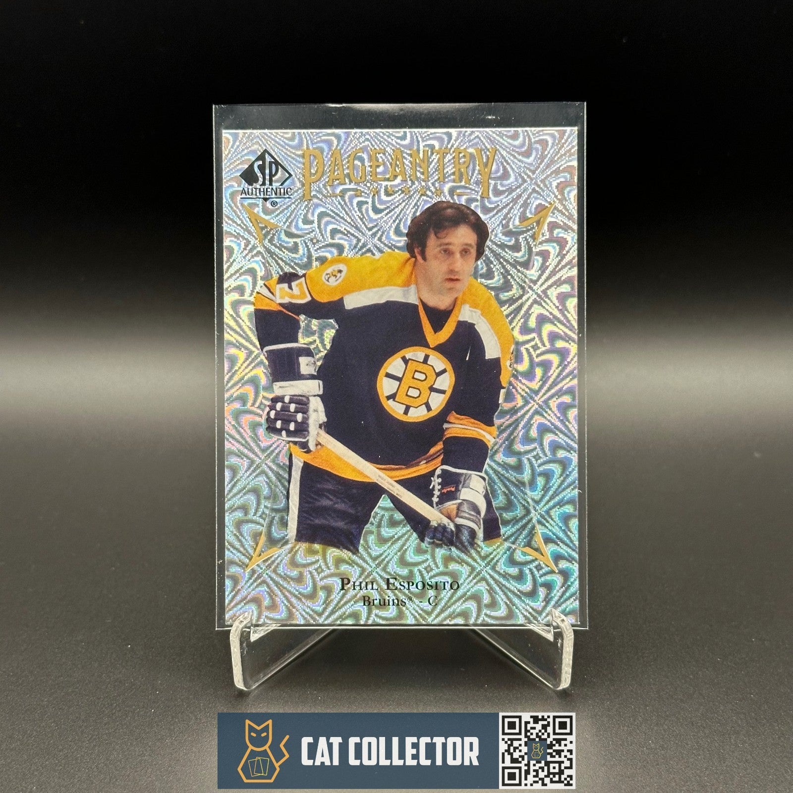 2021-22 UD SP Authentic PHIL ESPOSITO #P-86 Pageantry