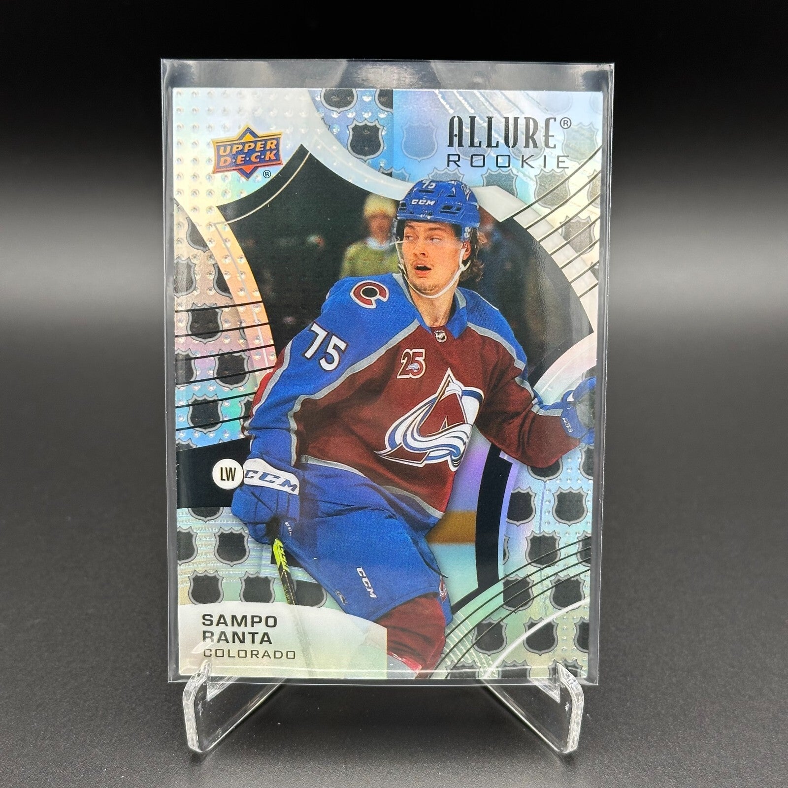 2021-22 UD Allure SAMPO RANTA #141 NHL Shield 1917 RC - Colorado Avalanche