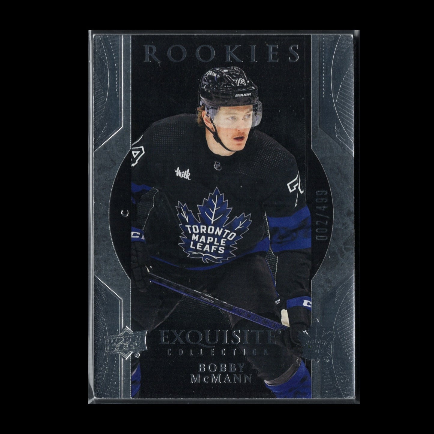 2023-24 UD Exquisite Collection BOBBY MCMANN #R48 Rookie 2/499