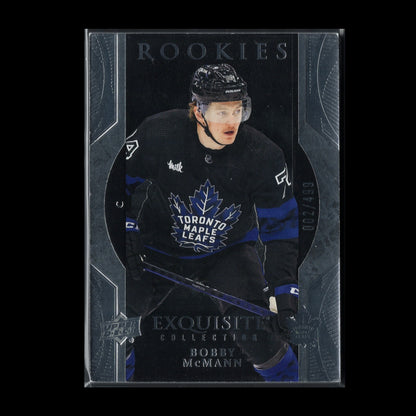 2023-24 UD Exquisite Collection BOBBY MCMANN #R48 Rookie 2/499
