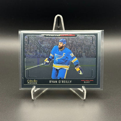 2021-22 O-Pee-Chee Platinum RYAN O'REILLY #PD-9 Photo Driven - St. Louis Blues