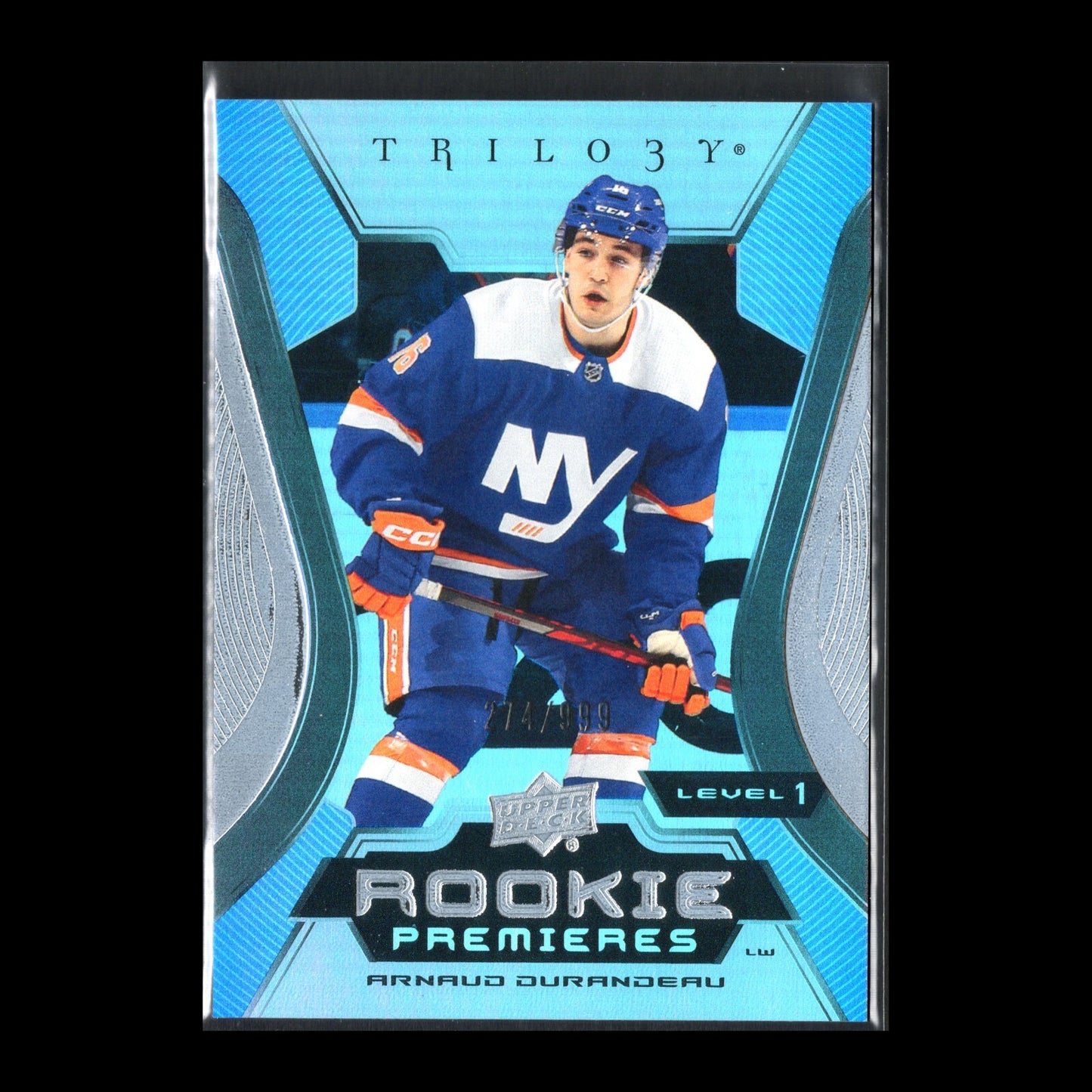 2023-24 UD Trilogy ARNAUD DURANDEAU #131 Rookie premieres Level 1 /999