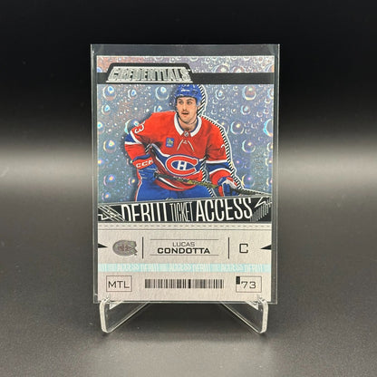 2023-24 UD Credentials LUCAS CONDOTTA #133 Debut Ticket Access Rookie RC /999