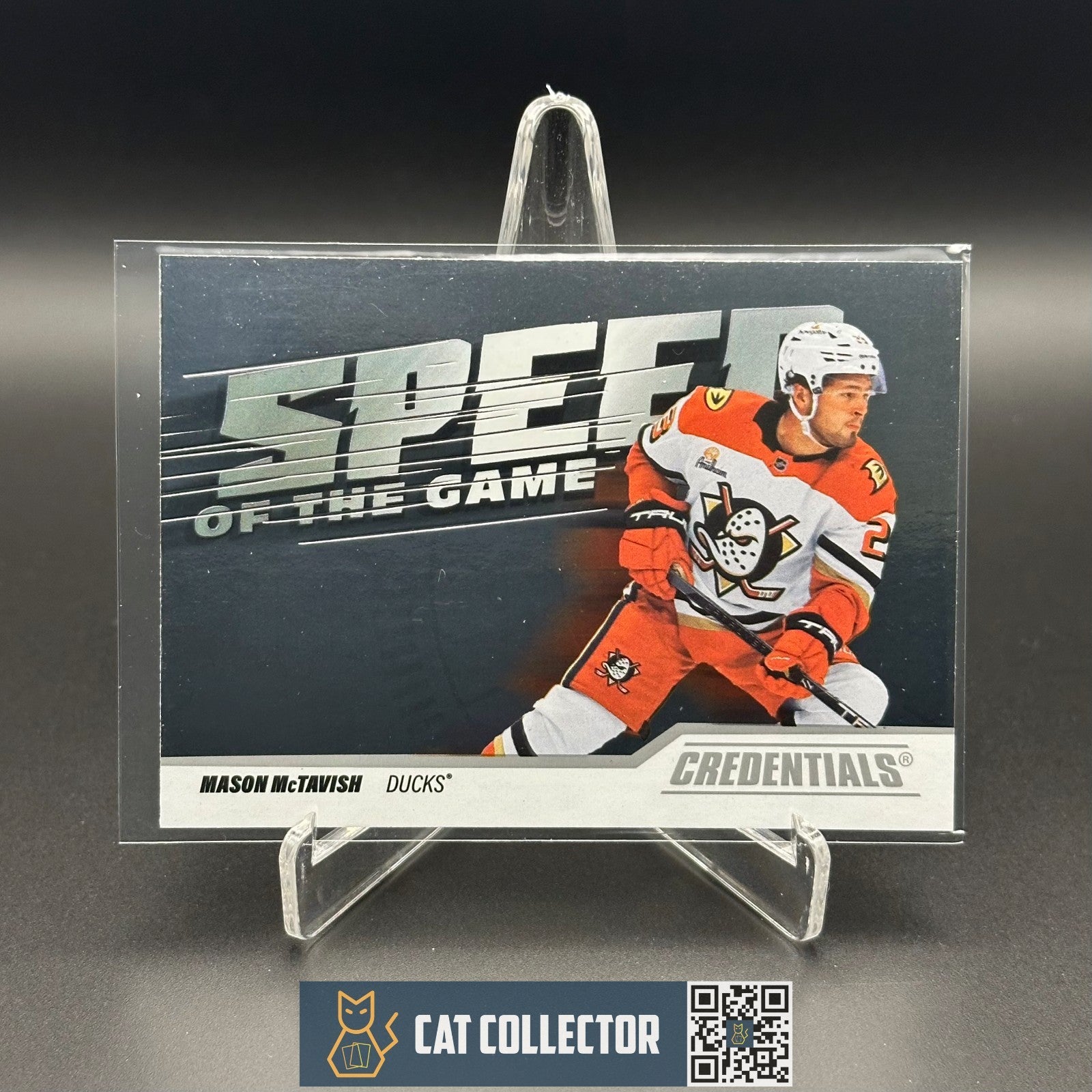 2024-25 UD Credentials MASON MCTAVISH #SG-MM Speed of the Game