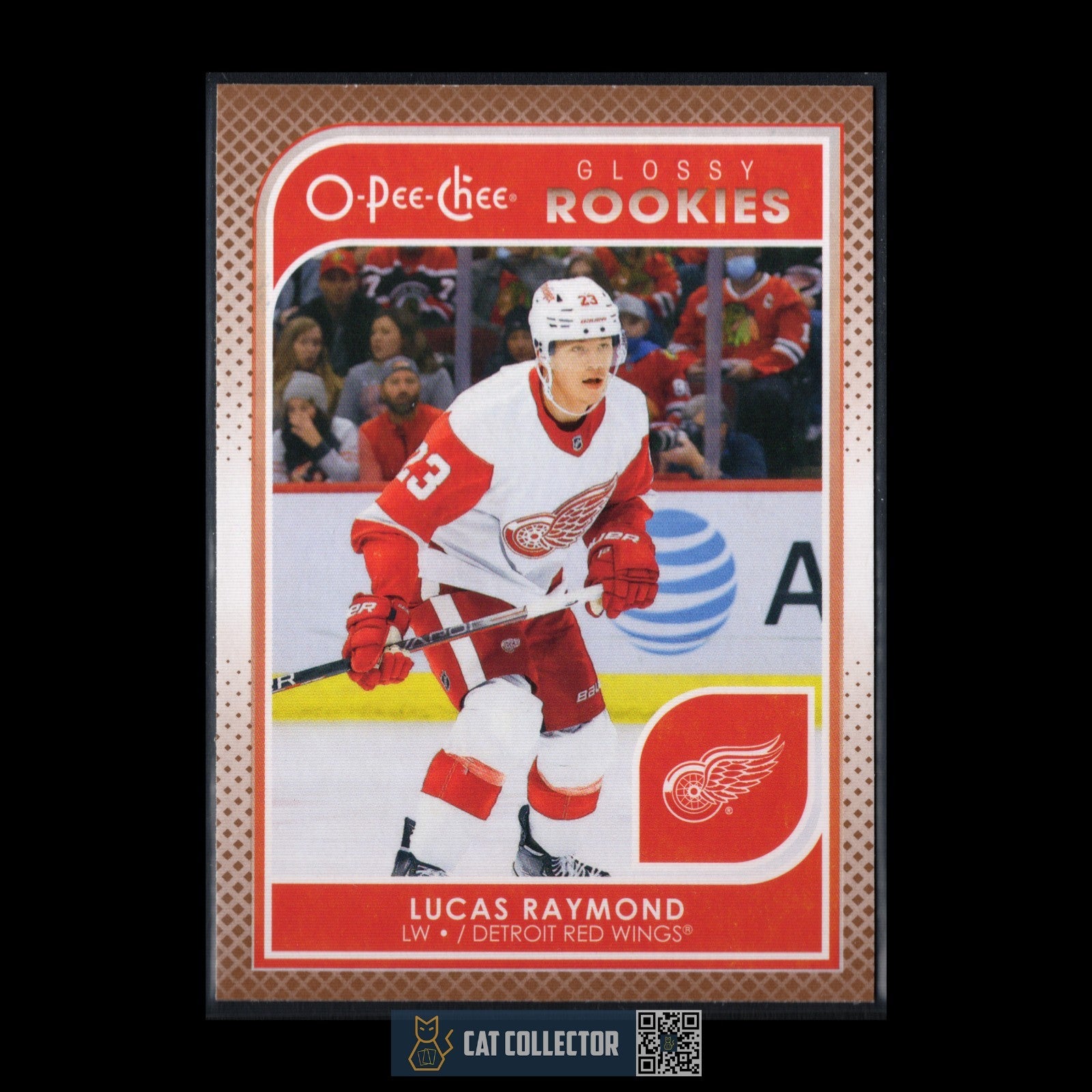 2021-22 UD Series 2 LUCAS RAYMOND #R-13 O-Pee-Chee Glossy Rookies Gold RC