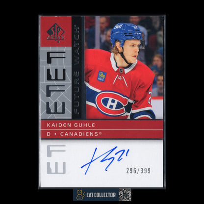 2022-23 SP Authentic KAIDEN GUHLE #RFWA2-KG Retro Future Watch Auto RC /399 Auto