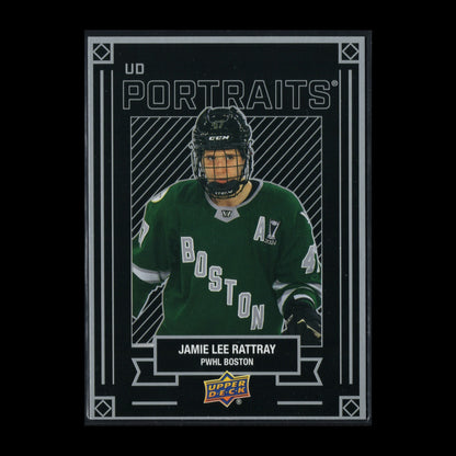 2024-25 UD PWHL JAMIE LEE RATTRAY #P-12 UD Portraits - 1st EDITION!