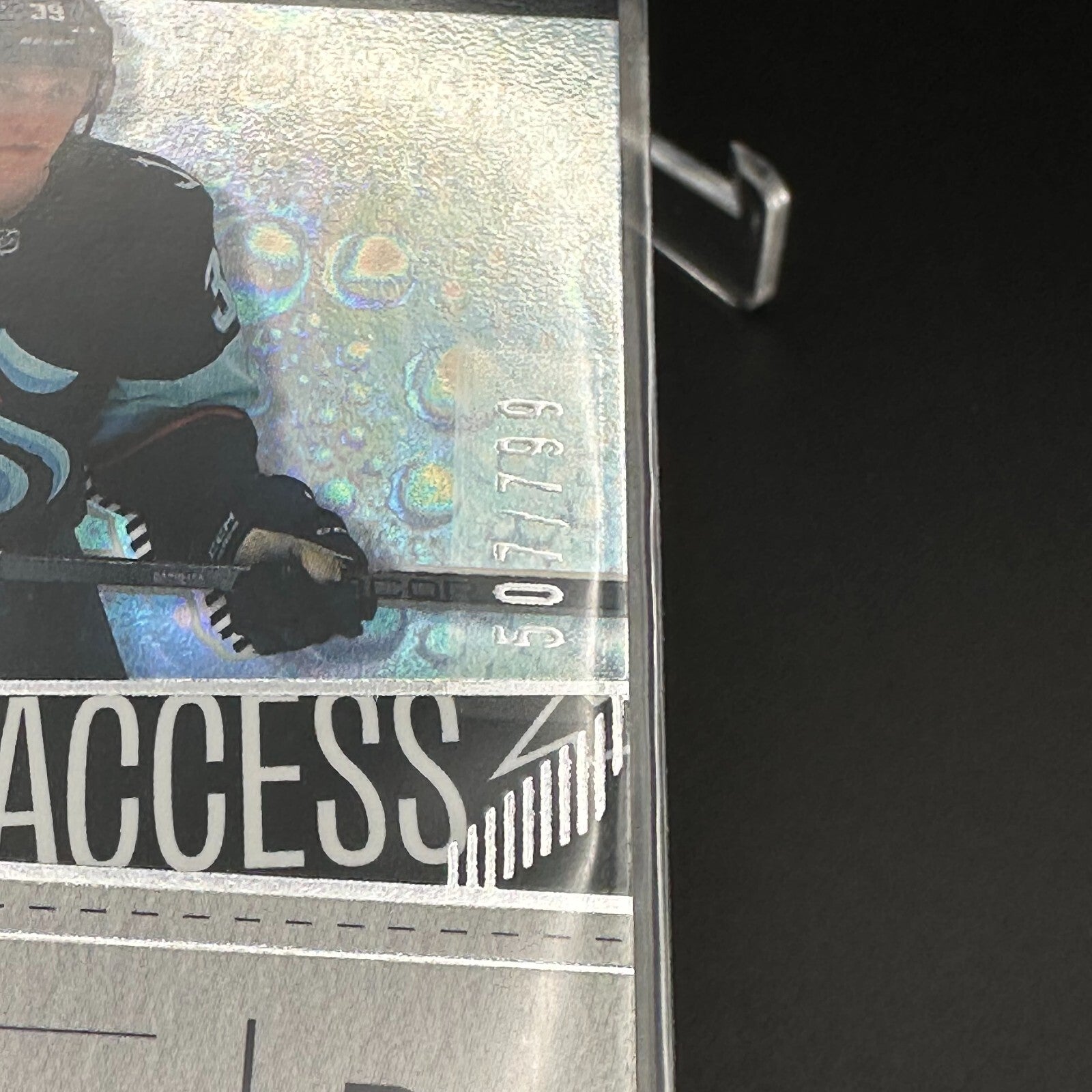 2023-24 UD Credentials RYKER EVANS #166 Debut Ticket Access Rookie RC /799