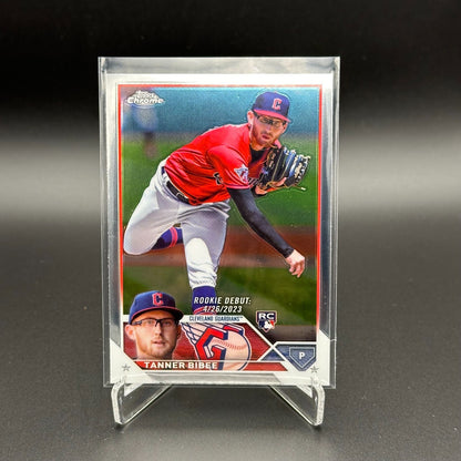 2023 Topps Chrome Updated Series TANNER BIBEE #USC94 Rookie debut RC