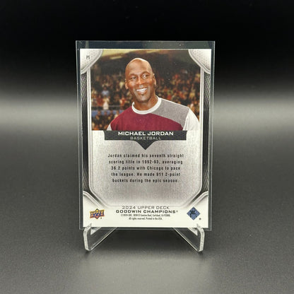 2024 Upper Deck Goodwin Champions MICHAEL JORDAN #P1 Platinum
