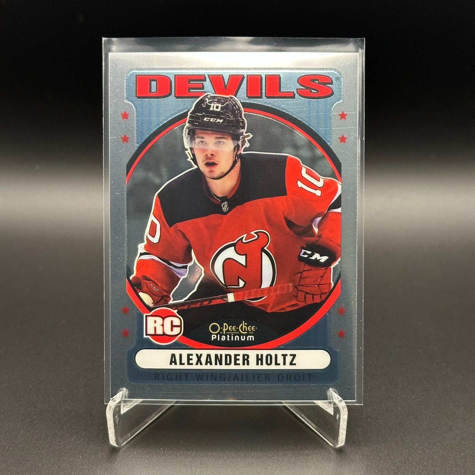 2021-22 O-Pee-Chee Platinum ALEXANDER HOLTZ #R-99 Retro RC - New Jersey Devils