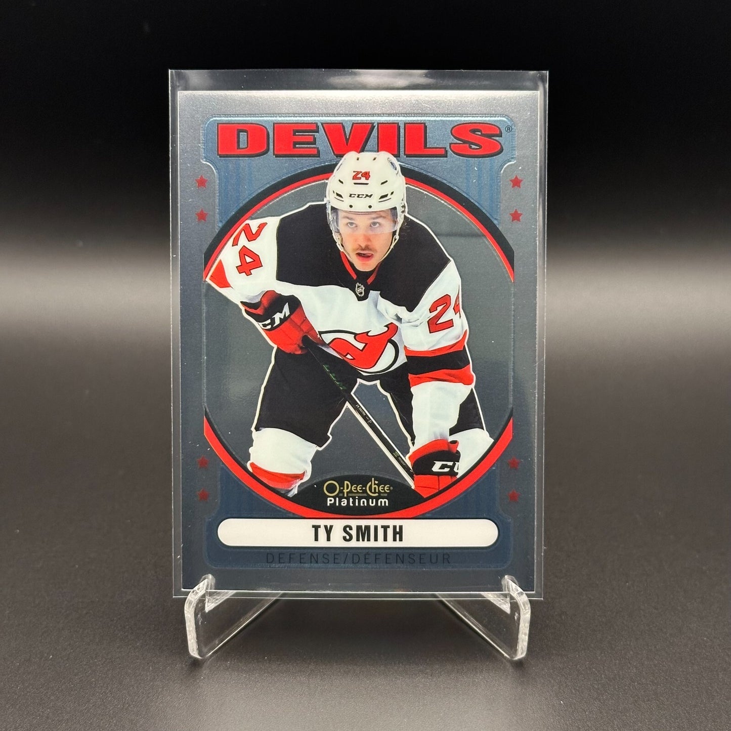 2021-22 O-Pee-Chee Platinum TY SMITH #R-62 Retro - New Jersey Devils